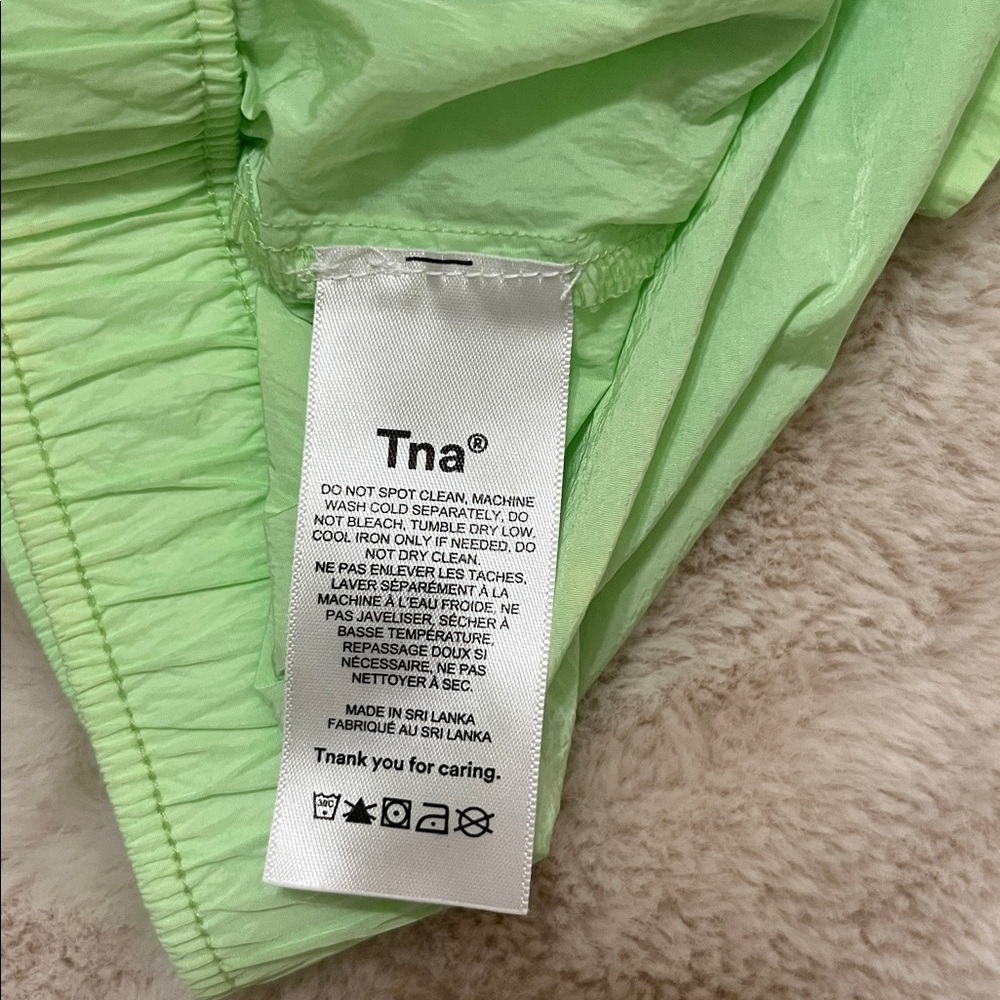 TNA Light Green Athletic Shorts - Picture 4 of 6